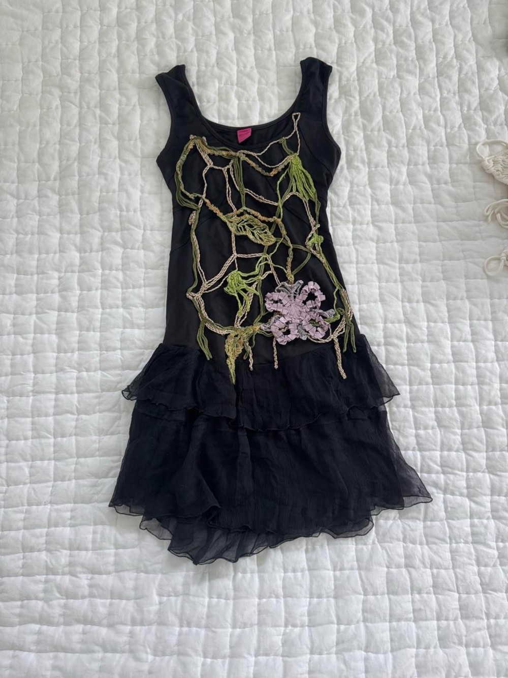 Save the Queen vintage fairy ruffle dress